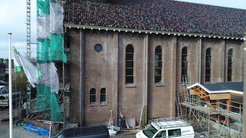 de steigers verdwijnen