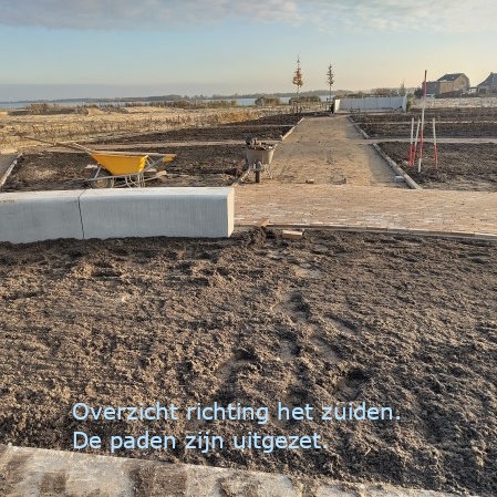 Zicht richting het zuiden