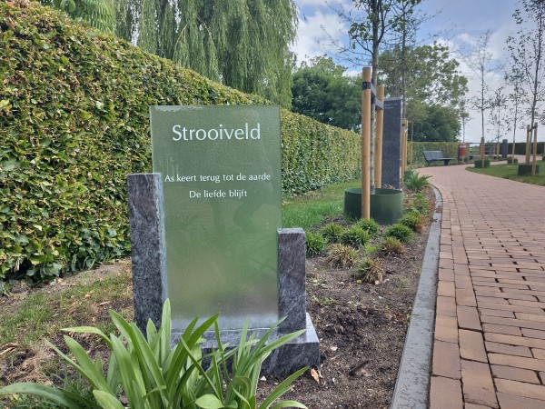 Strooiveld markering